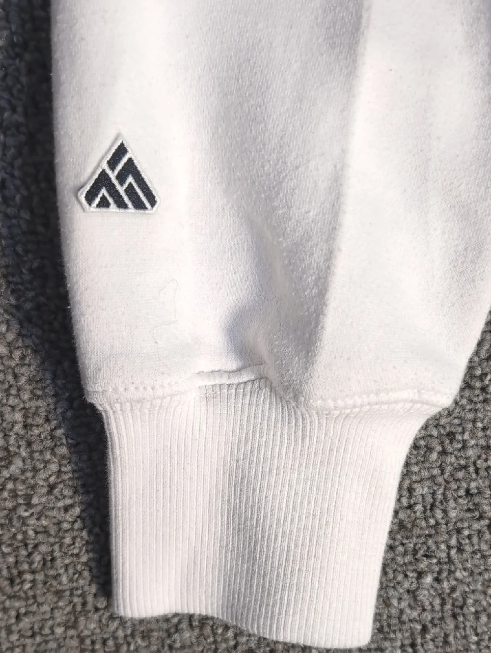 Odin Mfg Corp Alta Heavyweight Pullover Fleece Hoodie Size Large in White